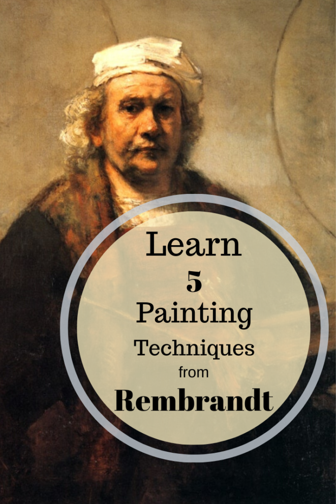 Learn 5 Painting techniques from Rembrandt! Learn how to paint like Rembrandt. Painting for beginners. Oil painting tips. Oil painting tutorial. Learn how to paint. Oil painting for beginners. Learn how to paint like the old masters. #oilpainting #oilpaintingforbeginners #learnhowtopaint #paintingforbeginners