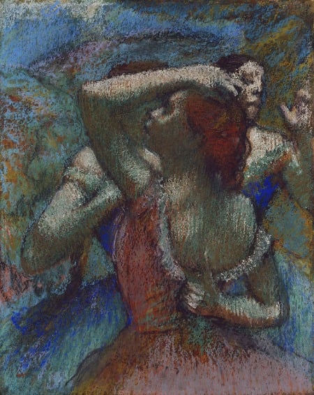 Edgar Degas, Dancers , painting with color and light