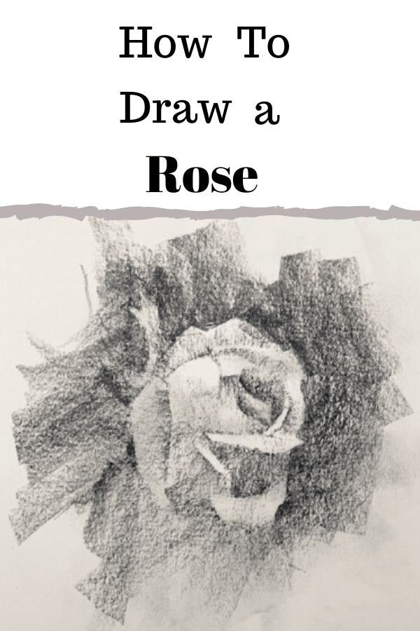 How to draw a rose step by step rose drawing tutorial