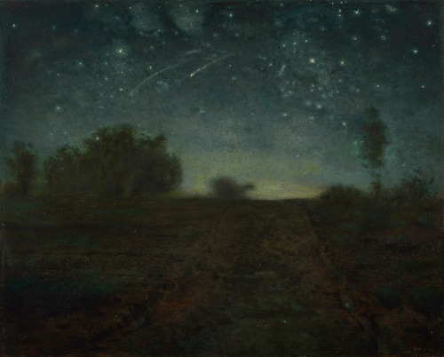 Jean Francois Millet. paint a galaxy