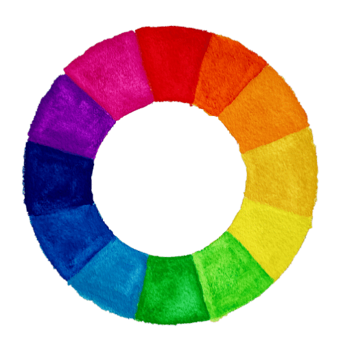 color wheel art