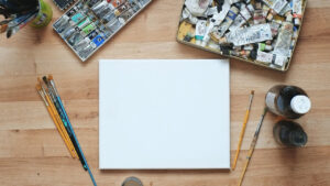 what to do before starting a painting sketch