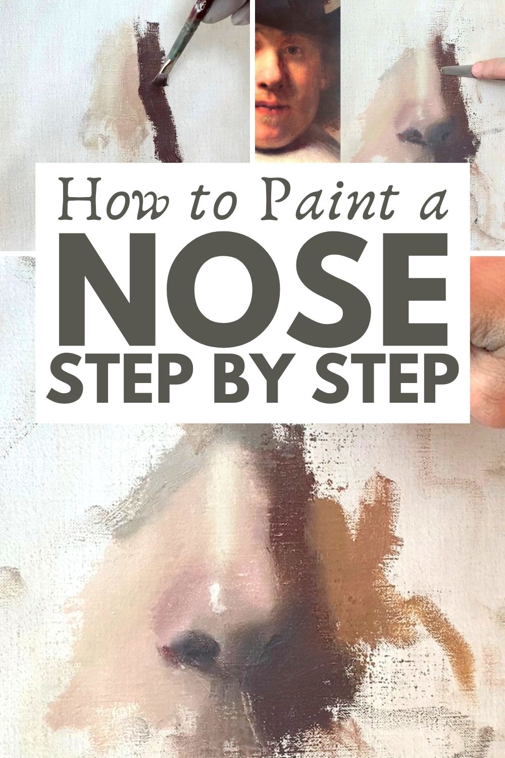 How To Paint A Nose With Helpful Charts For Mixing Colors