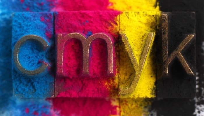 CMYK primary colors