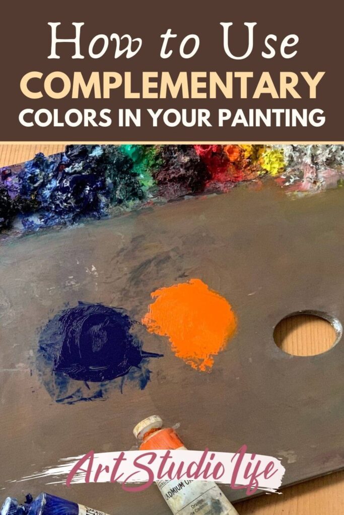how to mix complementary colors for your painting