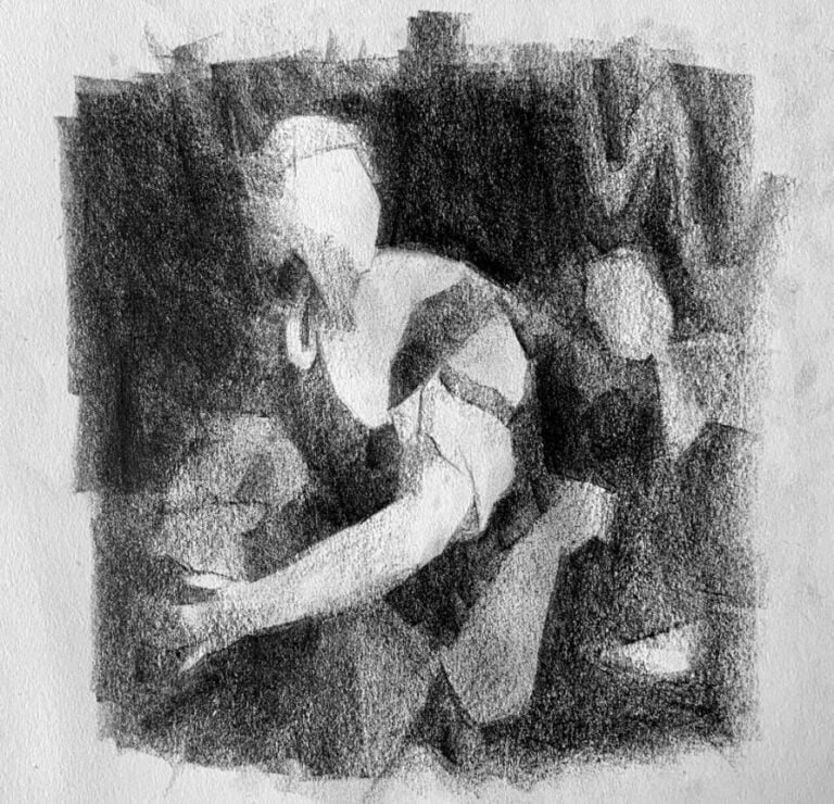 How to Create a Master Copy Drawing (Composition Sketch) Study