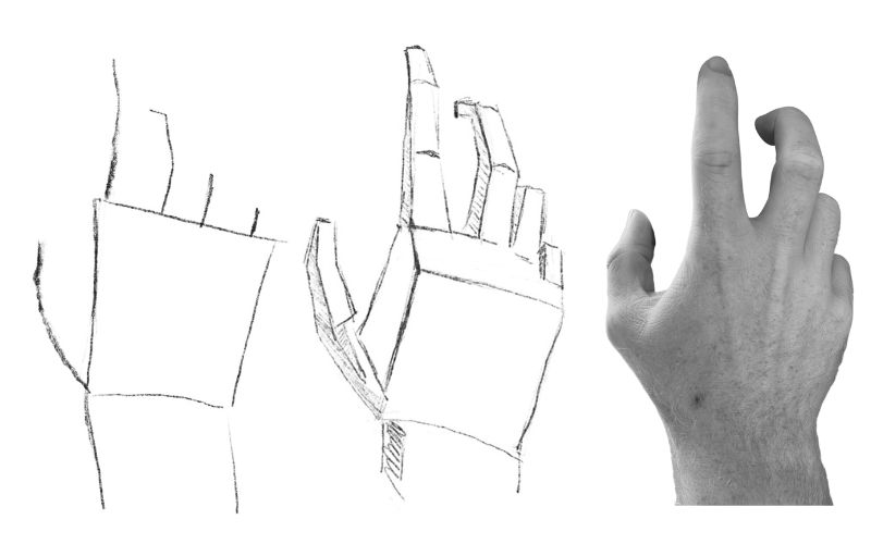 hands sketches