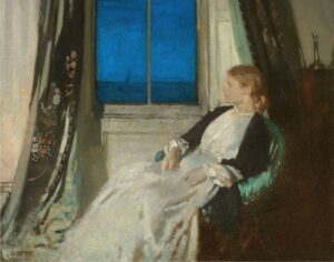 beginning a painting