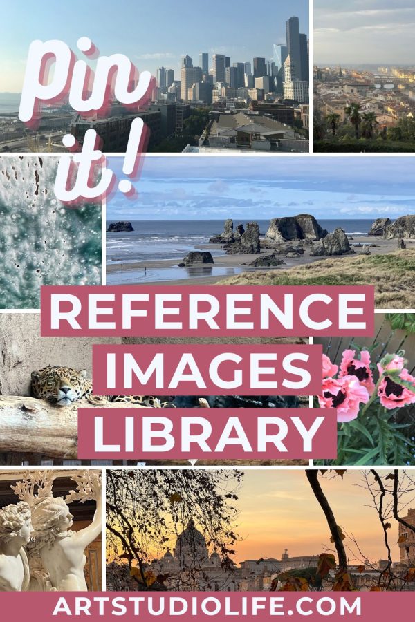 reference photos for artists library pin